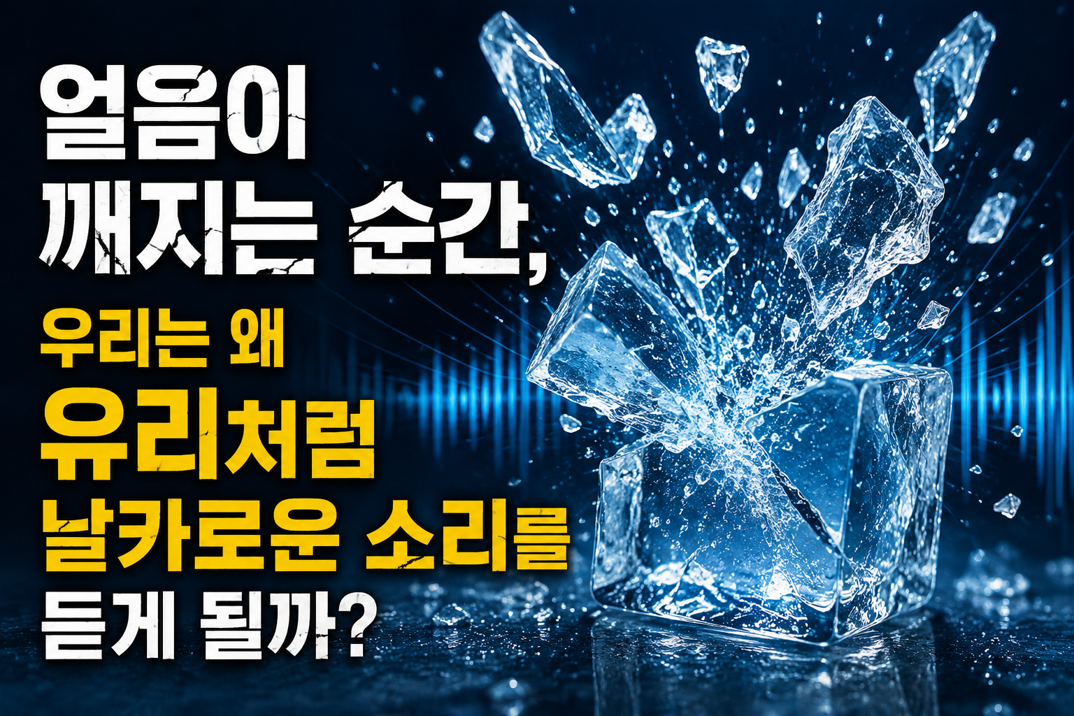 얼음이 깨지는순간 썸네일